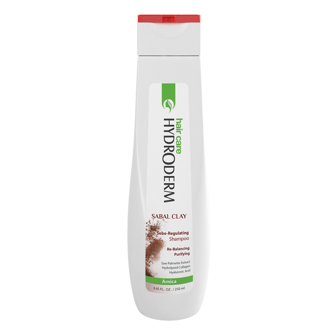 شامپو خاک رس مخصوص موی چرب هیدرودرم-Hydroderm