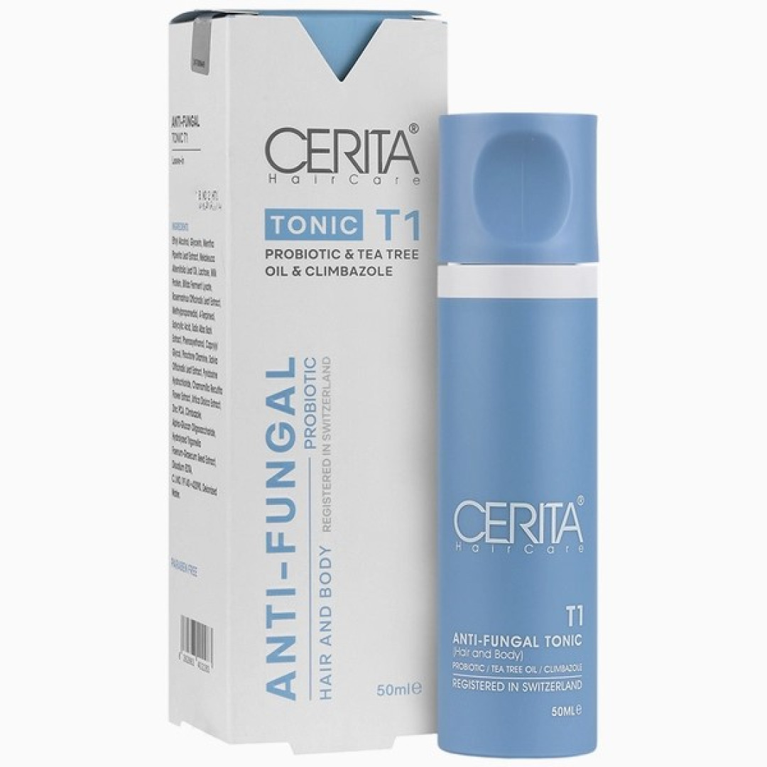 تونیک ضد شوره سر و بدن تی 1-Anti Fungal Tonic T1